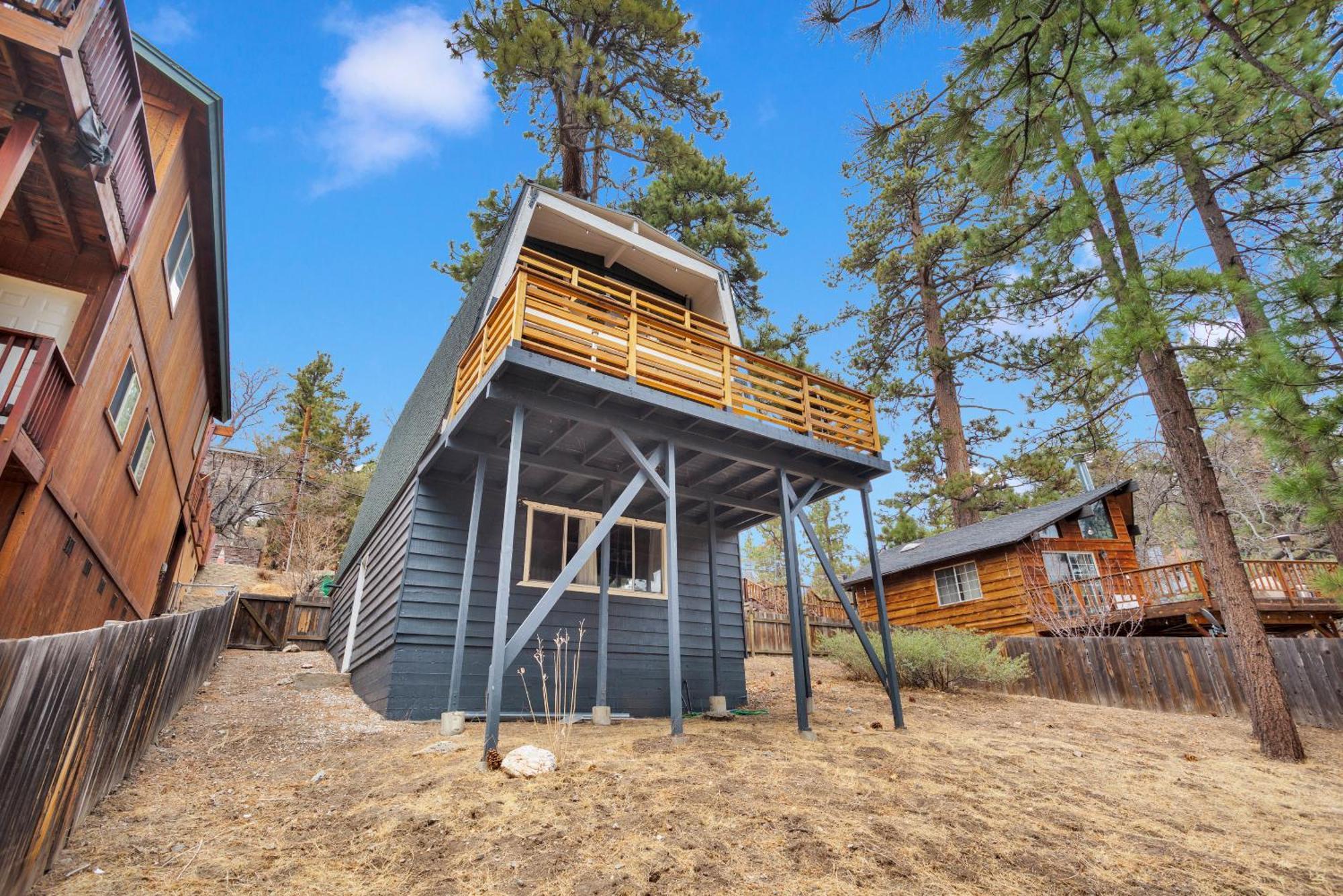 Cozy Crescent Tree Cabin Near Bear Mountain Big Bear Lake Exterior photo